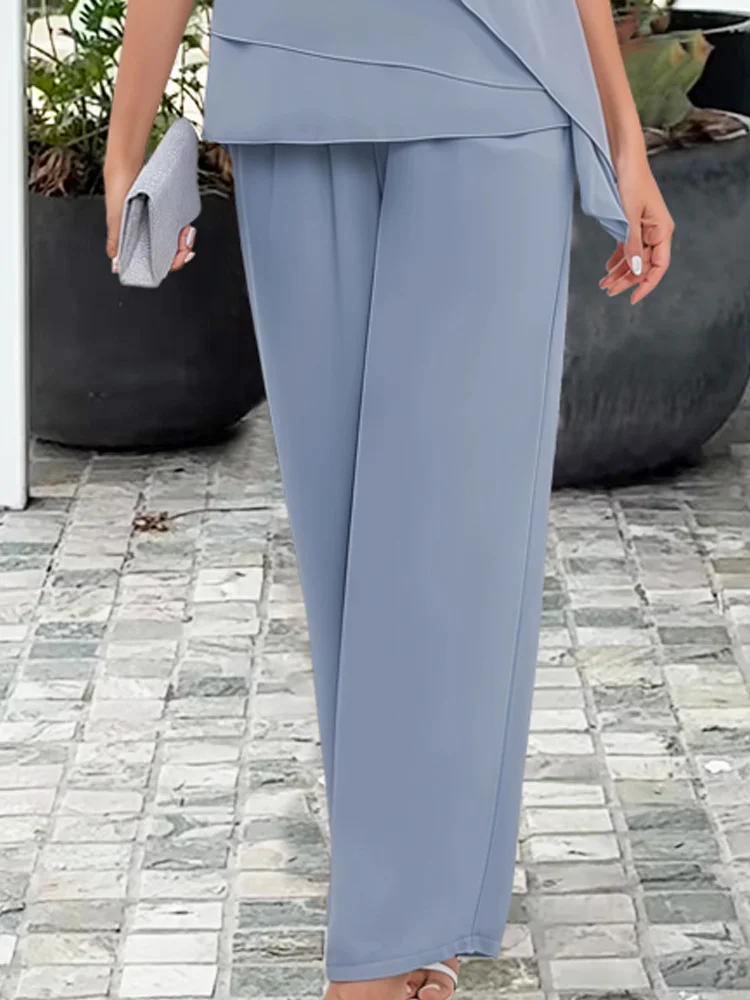 Sylwia | Komplet damski letni elegancki i kobiecy