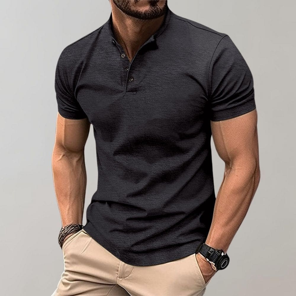 Łukasz | Elegancka koszulka polo męska w casualowym stylu