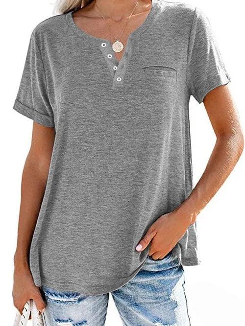 Ewelina | T-shirt damski z krótkim rękawem