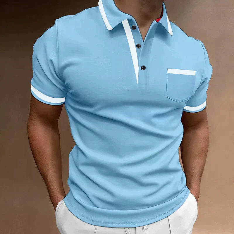 Dominik | Elegancka koszulka polo męska na każdą okazję