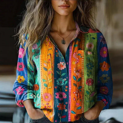 Milena | Bluzka damska w stylu boho vintage