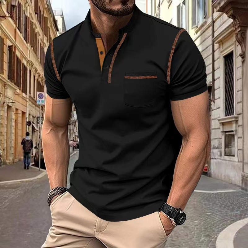 Przemysław | Klasyczna elegancka koszulka polo męska