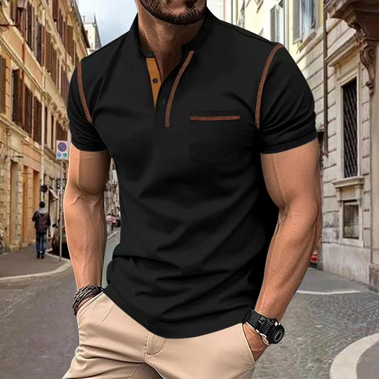 Przemysław | Klasyczna elegancka koszulka polo męska