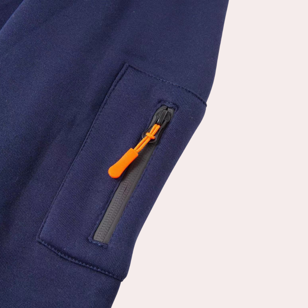 Kamil | Bluza męska zimowa z zamkiem