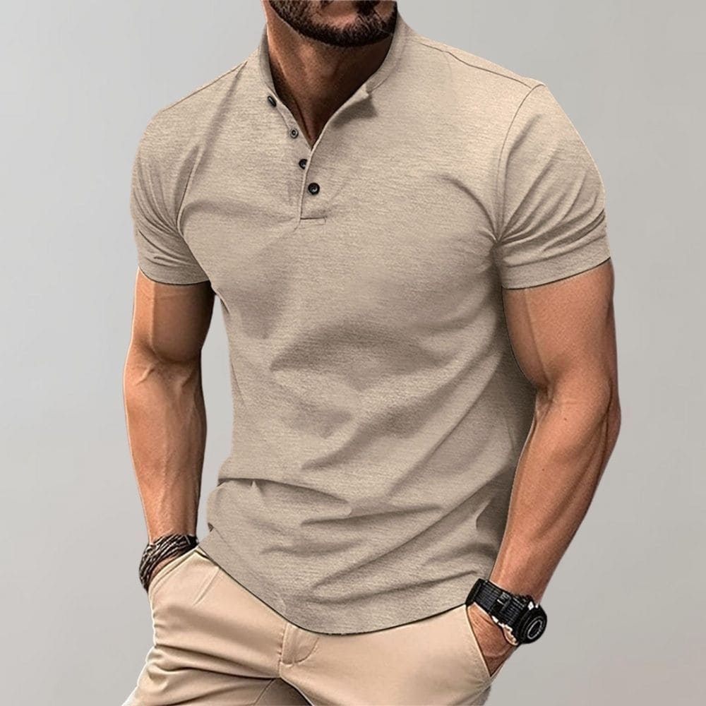 Łukasz | Elegancka koszulka polo męska w casualowym stylu