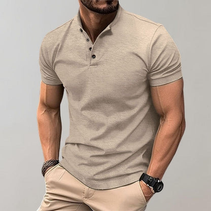 Łukasz | Elegancka koszulka polo męska w casualowym stylu