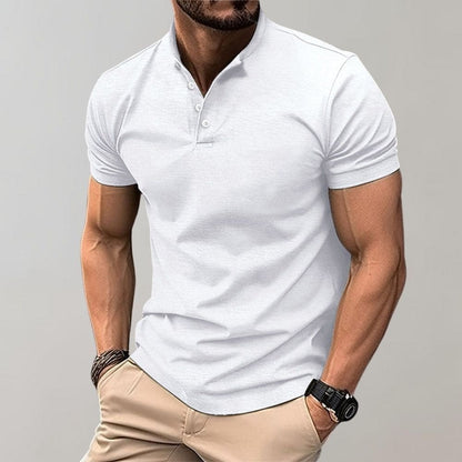 Łukasz | Elegancka koszulka polo męska w casualowym stylu