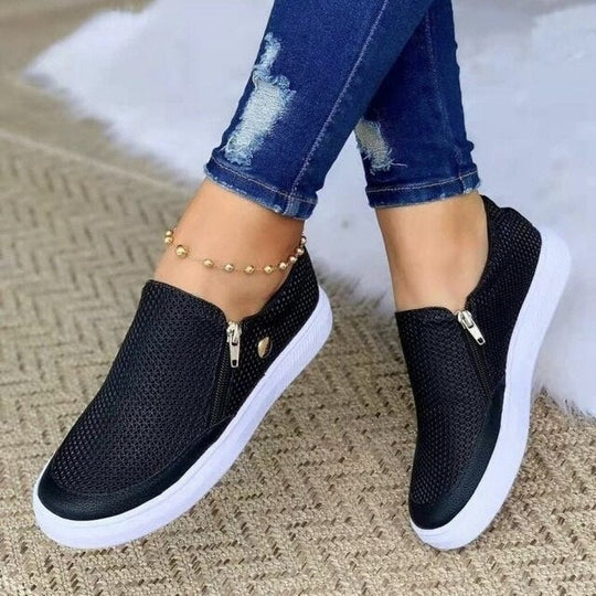 Ewelina | Buty damskie zapinane na zamek