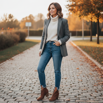Dominika | Botki damskie