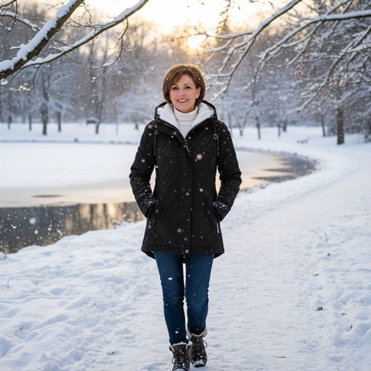 Agata | Kurtka zimowa damska z ciepłą podszewką