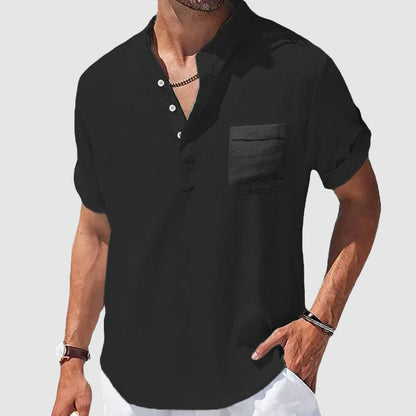 Igor | Koszulka henley męska