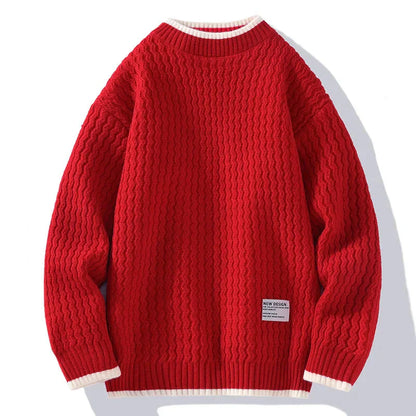 Paweł | Sweter z dzianiny męski