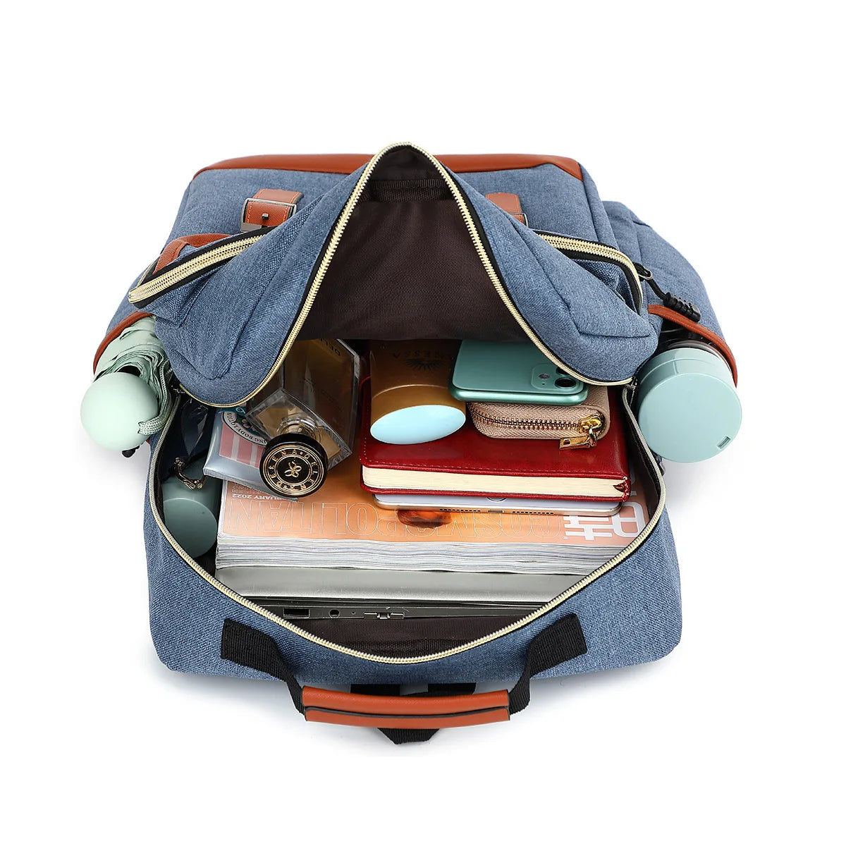Maksymilian | Duży ergonomiczny plecak vintage unisex