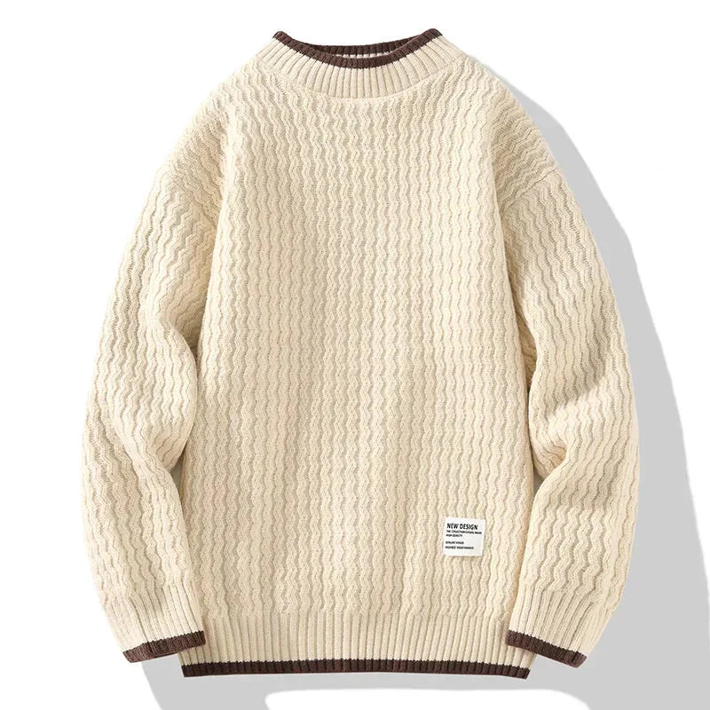 Paweł | Sweter z dzianiny męski