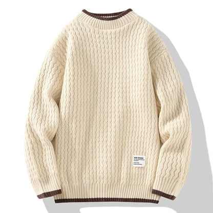 Paweł | Sweter z dzianiny męski