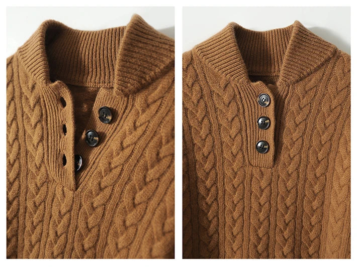 Paulina | Oversize’owy dzianinowy sweter damski