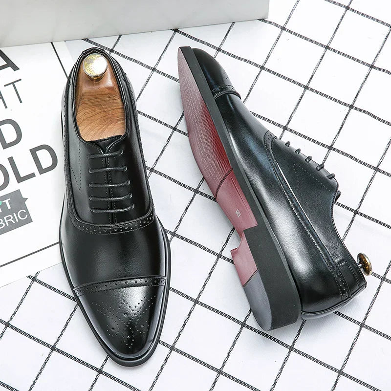 Borys | Eleganckie buty Oxford męskie
