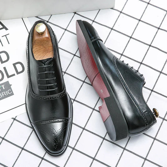 Borys | Eleganckie buty Oxford męskie