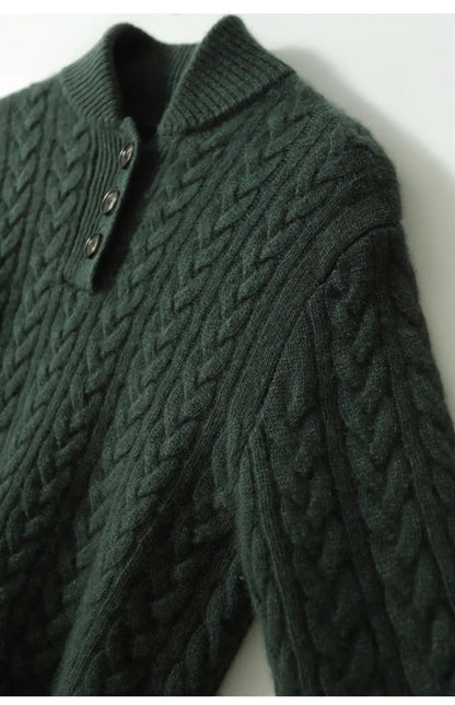 Paulina | Oversize’owy dzianinowy sweter damski