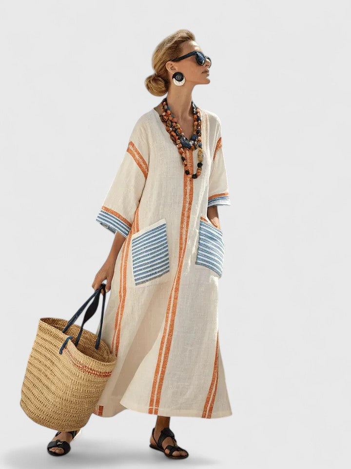 Karina | Letnia sukienka maxi damska