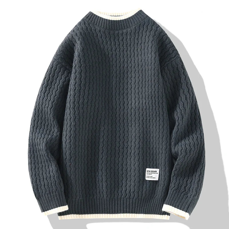 Paweł | Sweter z dzianiny męski