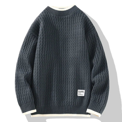 Paweł | Sweter z dzianiny męski