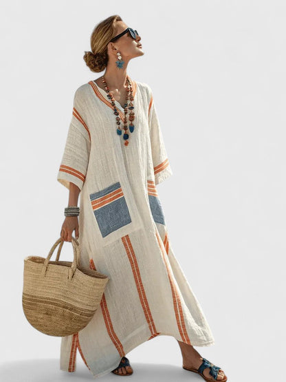 Karina | Letnia sukienka maxi damska