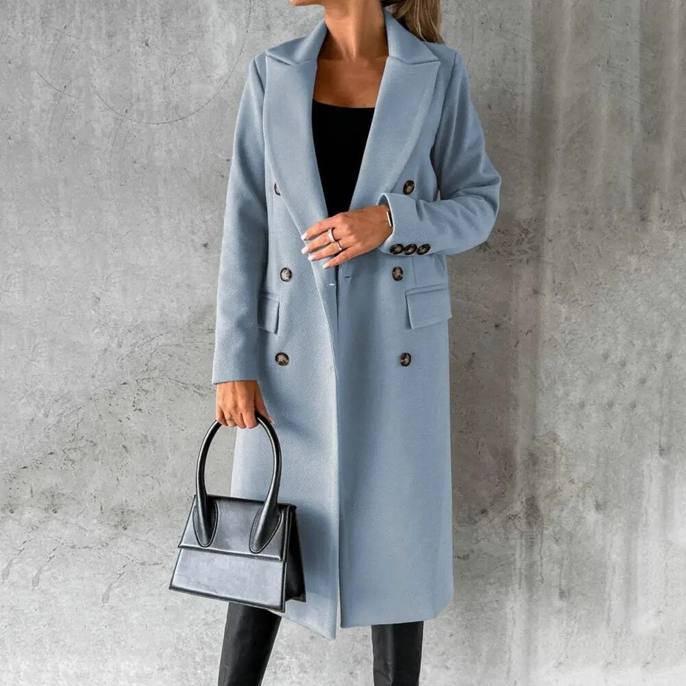 Magda | Ciepły płaszcz damski jesień