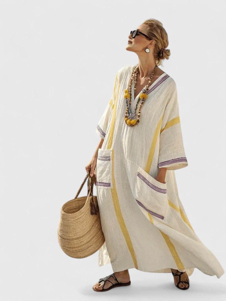 Karina | Letnia sukienka maxi damska