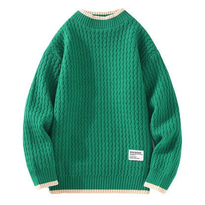 Paweł | Sweter z dzianiny męski