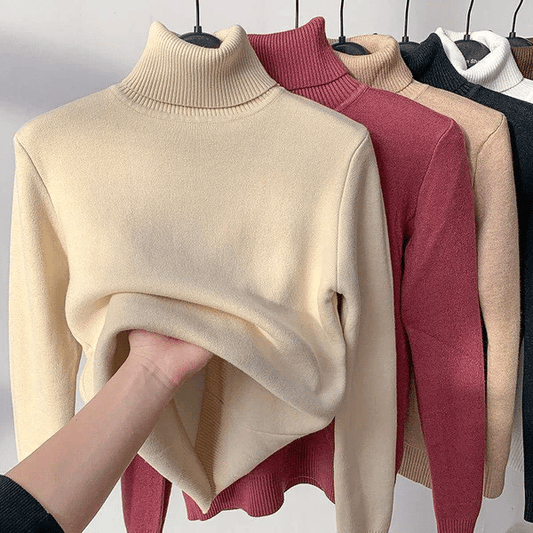 Talulla | Sweter damski zimowy z golfem