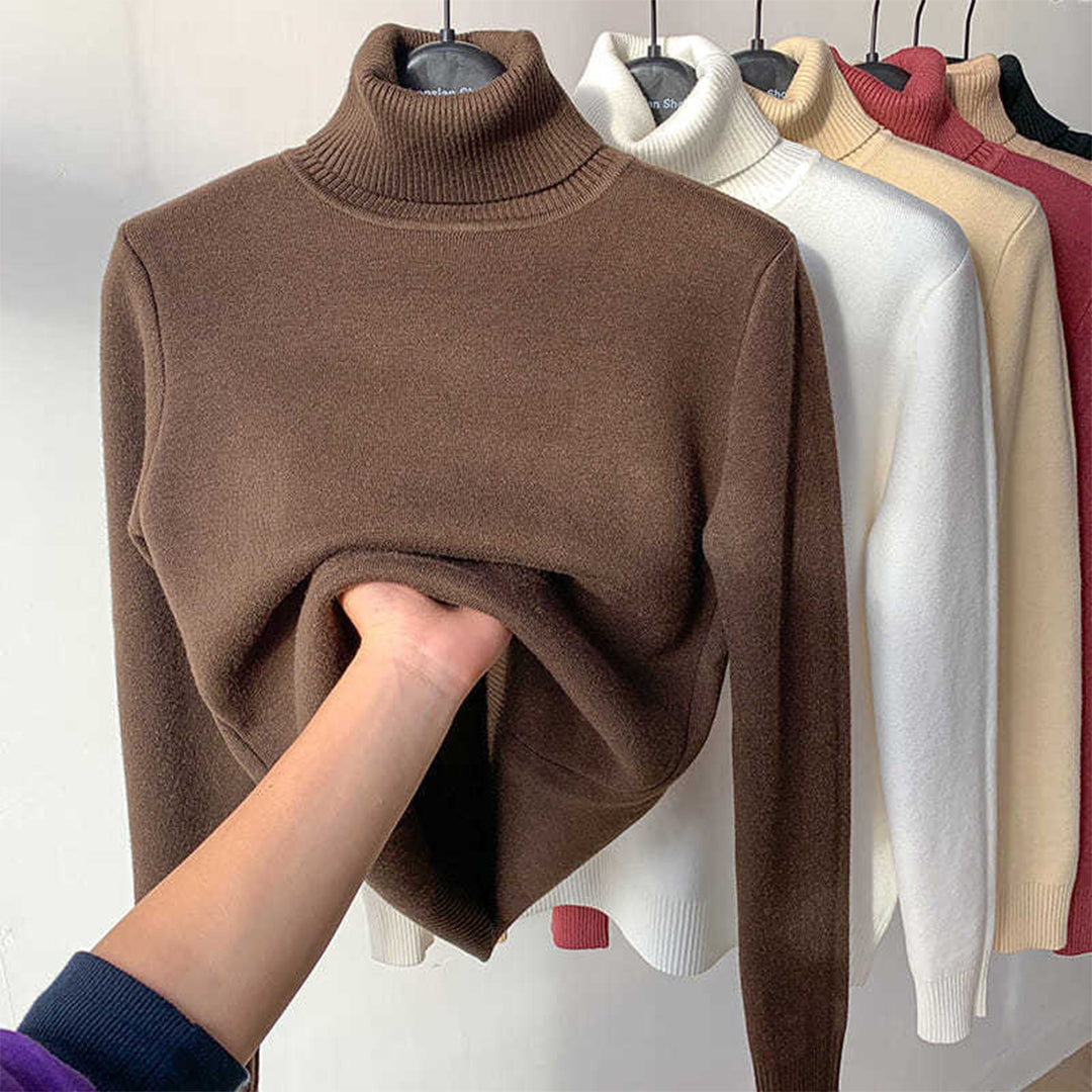 Talulla | Sweter damski zimowy z golfem