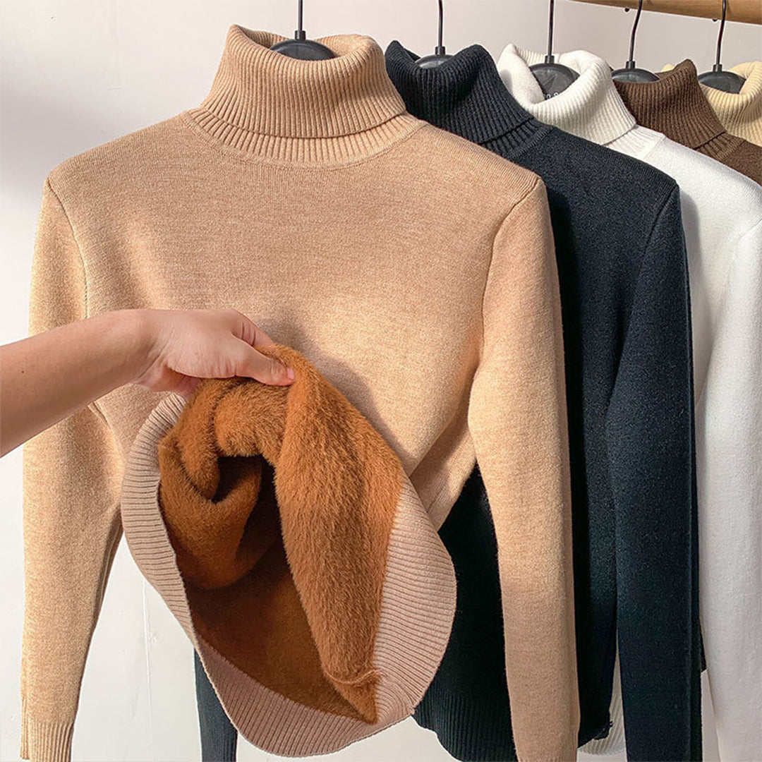 Talulla | Sweter damski zimowy z golfem