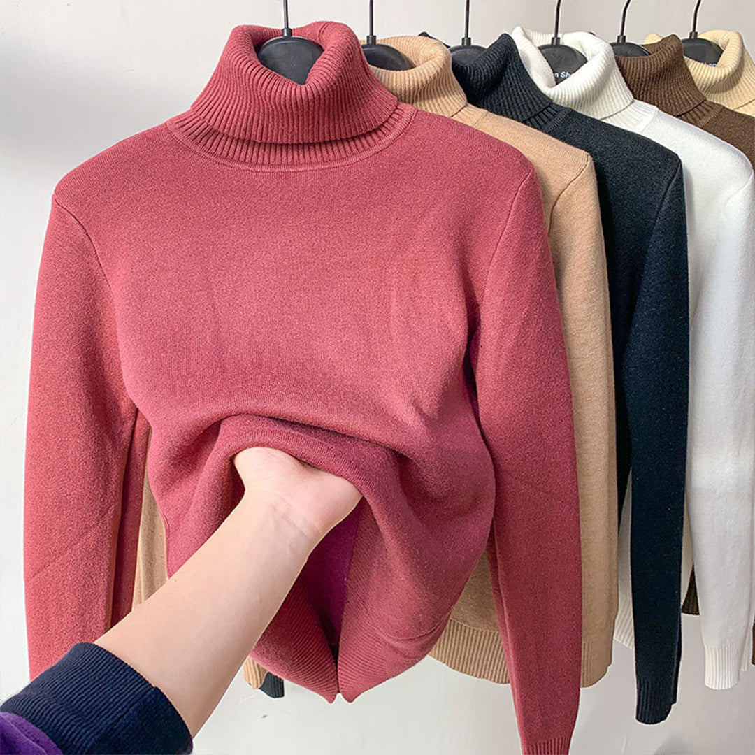 Talulla | Sweter damski zimowy z golfem