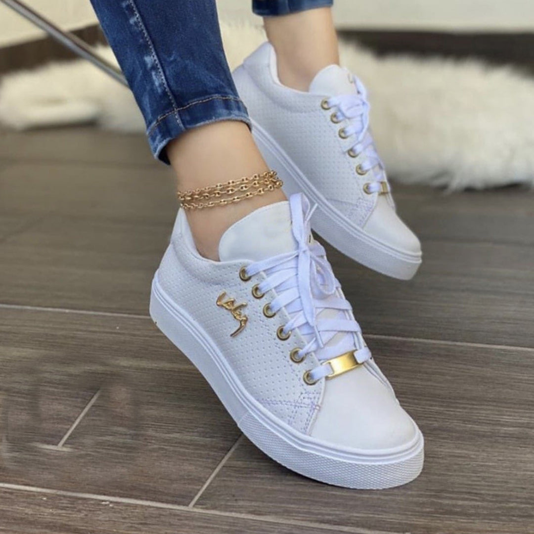 Estrella | Sneakersy damskie zimowa z podwyższoną podeszwą