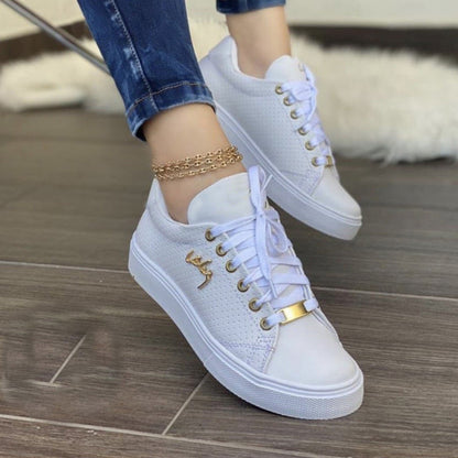 Estrella | Sneakersy damskie zimowa z podwyższoną podeszwą