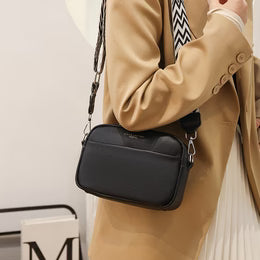 Oliwia | Skórzana torba crossbody damska