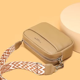Oliwia | Skórzana torba crossbody damska
