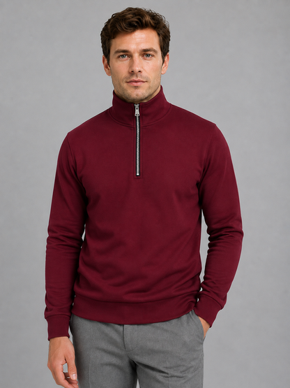 Bluza męska rozpinana ze stójką na krótki zamek 5