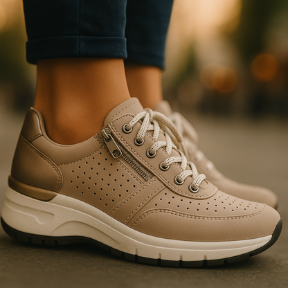 Buty trekkingowe damskie lekkie oddychające z antypoślizgową podeszwą i zamkiem 13