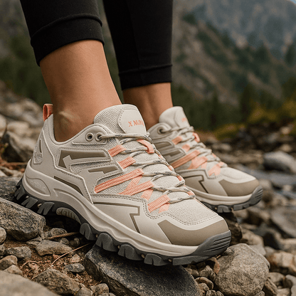 Buty trekkingowe damskie wodoodporne oddychające z gumową podeszwą antypoślizgową 1