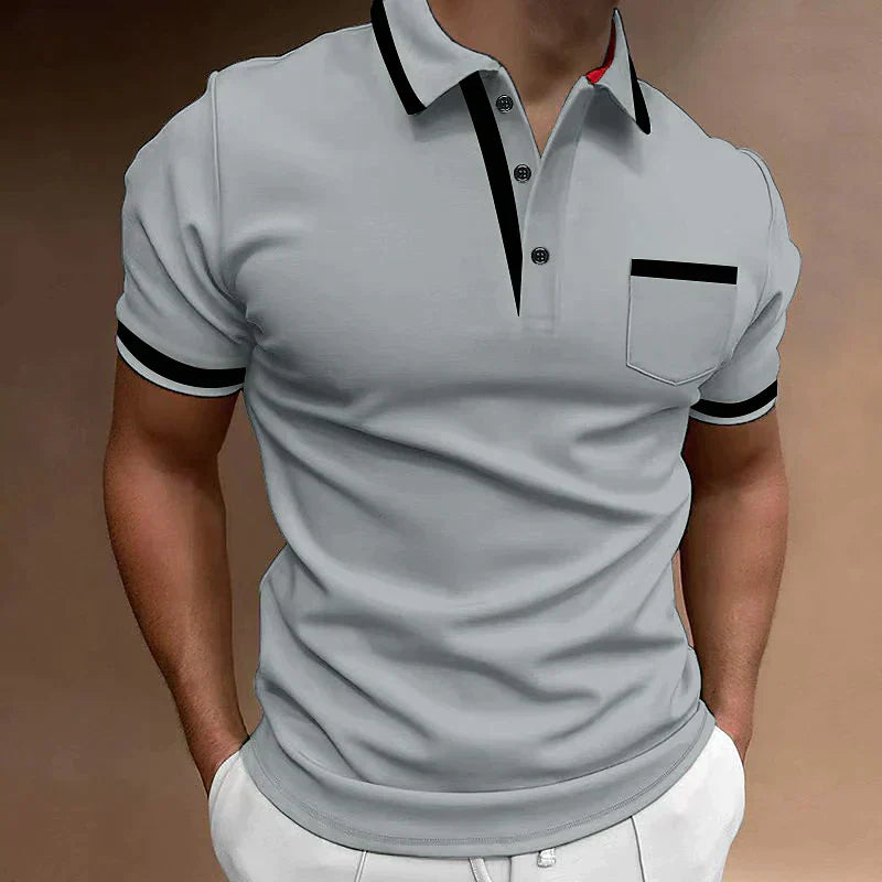 Dominik | Elegancka koszulka polo męska na każdą okazję