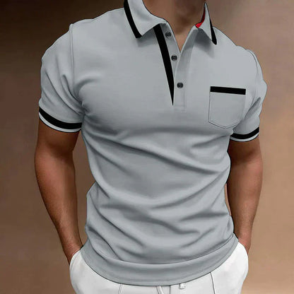 Dominik | Elegancka koszulka polo męska na każdą okazję