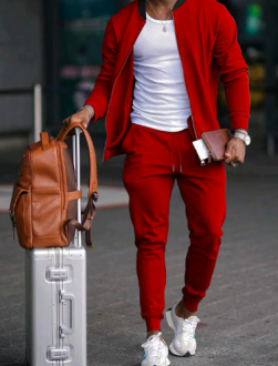 Krzysztof | Sportowy dres męski z bluzą i spodniami