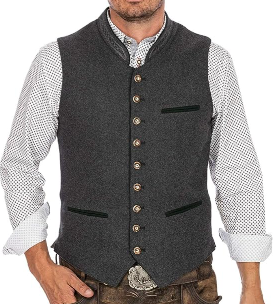 Kamizelka męska elegancka klasyczna 1