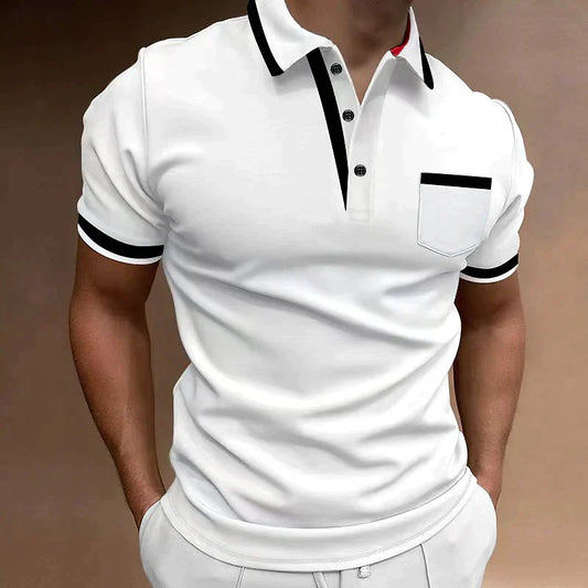 Dominik | Elegancka koszulka polo męska na każdą okazję