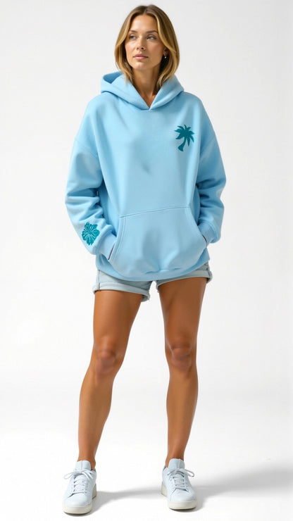 Eliza | Bluza z kapturem damska z haftem