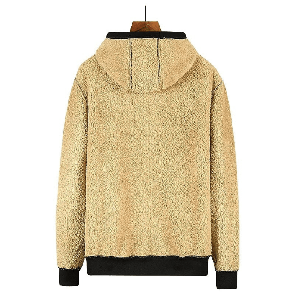 Théo | Bluza męska z kapturem ocieplana