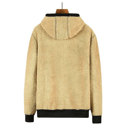 Théo | Bluza męska z kapturem ocieplana