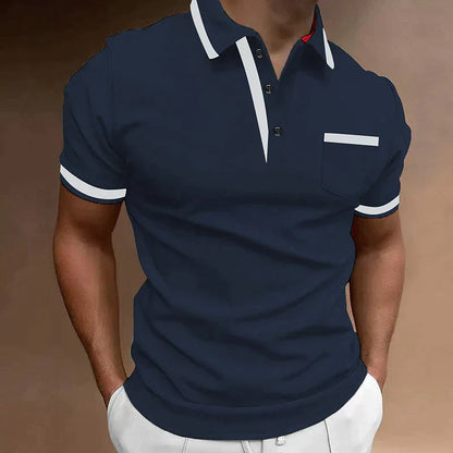 Dominik | Elegancka koszulka polo męska na każdą okazję